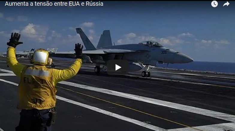 Aumenta a tensão entre EUA e Rússia [vídeo]