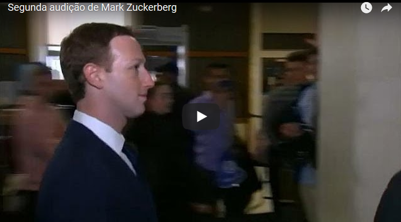 Segunda audição de Mark Zuckerberg [vídeo]