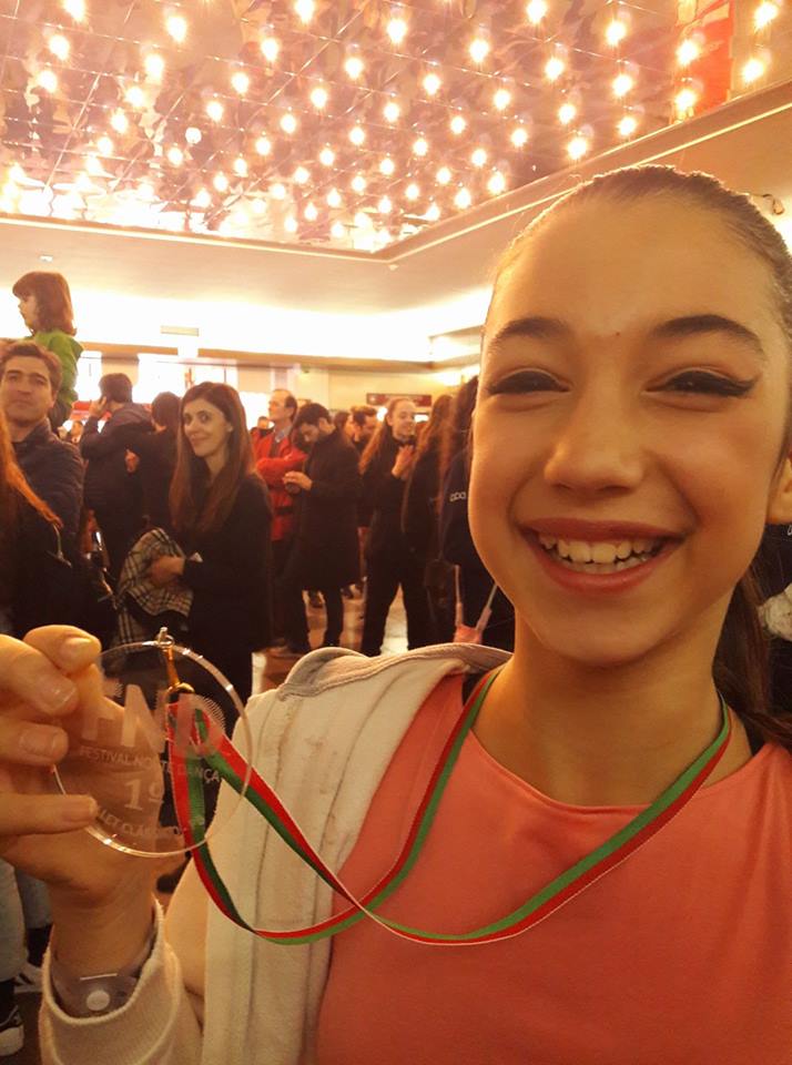 1.º lugar para bailarina madeirense que participou em concurso nacional [vídeo]