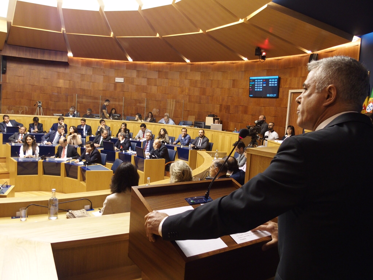 25 abril: As intervenções de Gil Canha, Coelho, BE, PCP e PS na Assembleia Regional