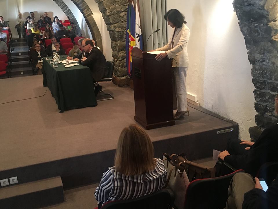 Paula Cabaço no seminário de inovação no setor turístico