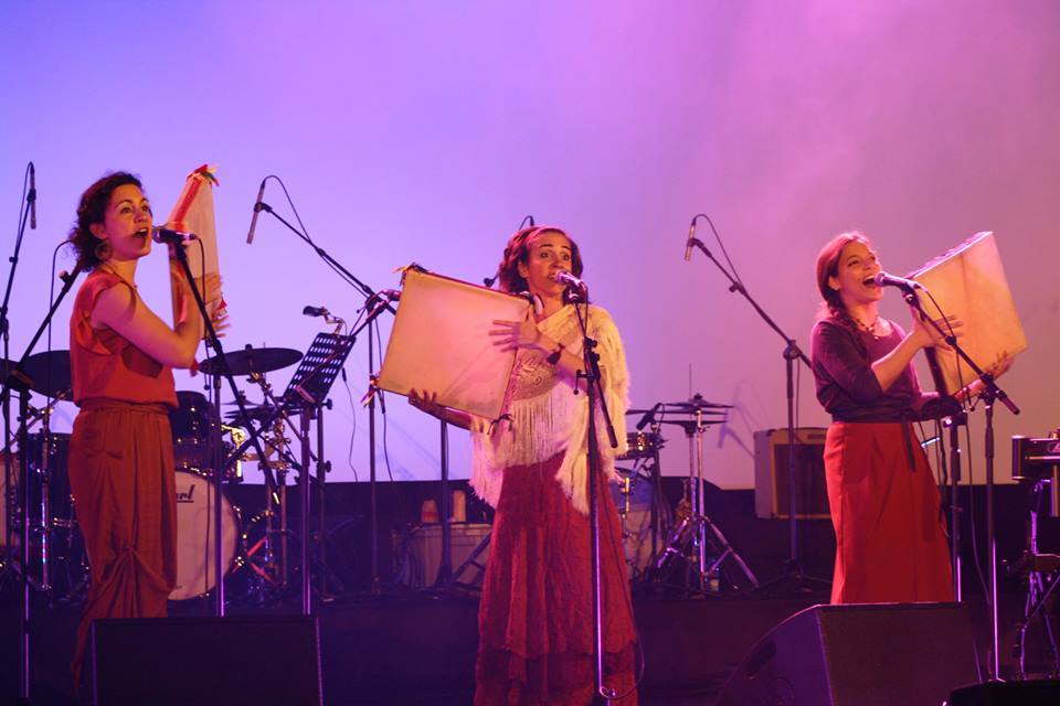 Grupo Maria Monda esta tarde no Forte de São Tiago