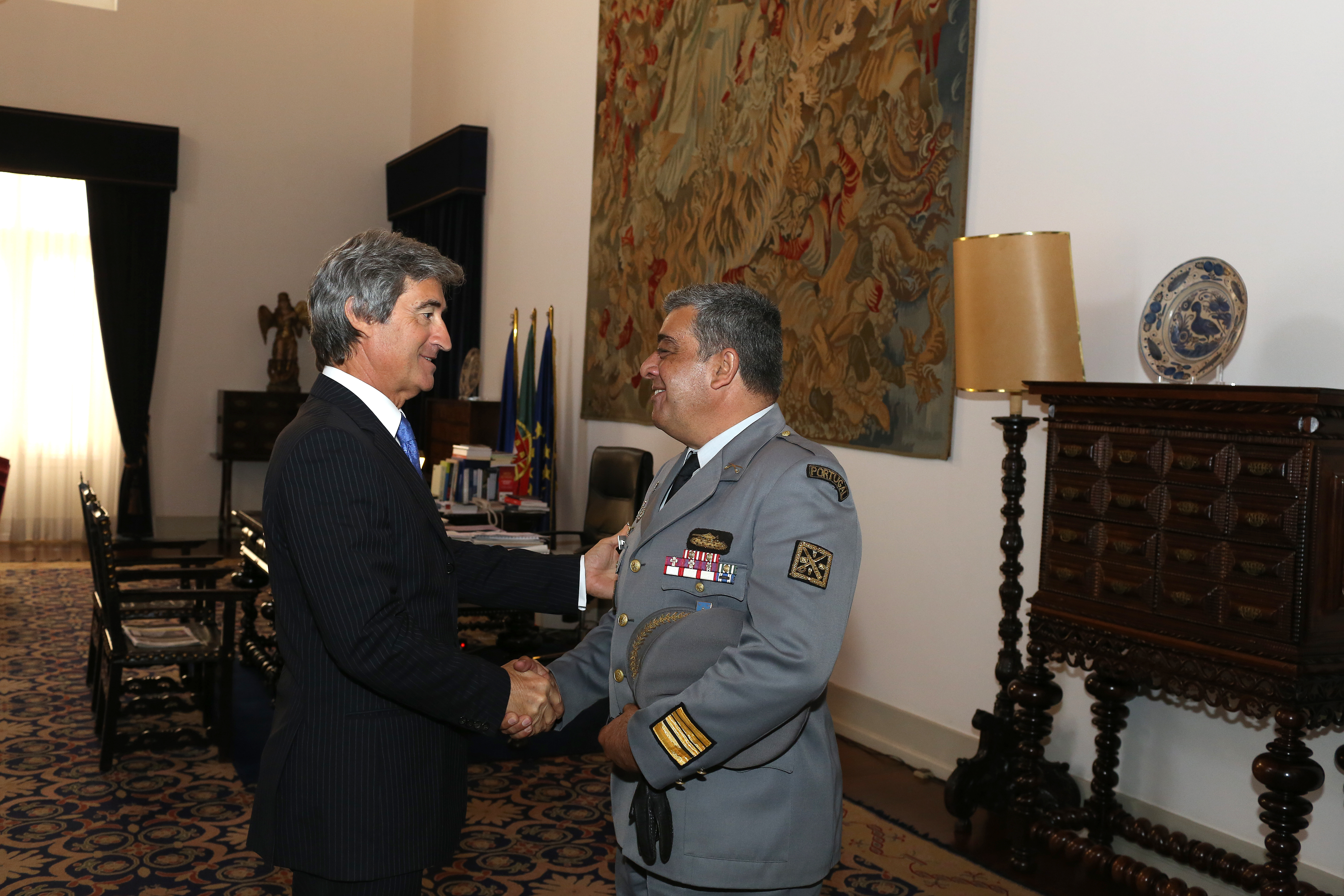 2.º comandante da Zona Militar despediu-se de Tranquada Gomes