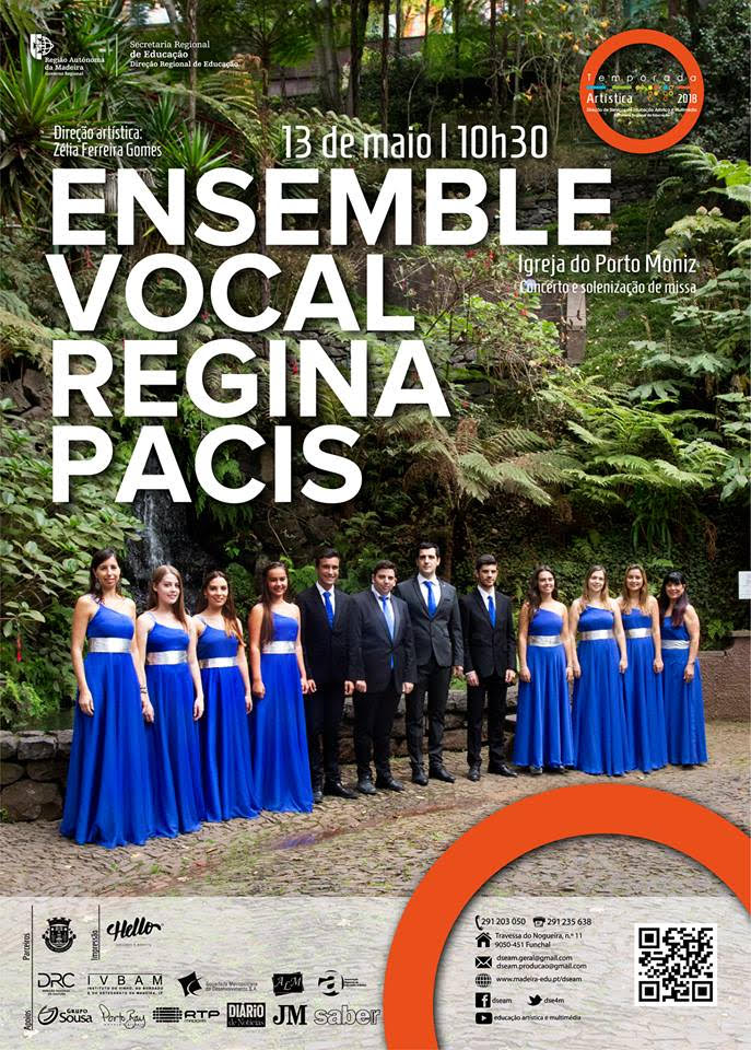 Ensemble Vocal Regina Pacis no Porto Moniz