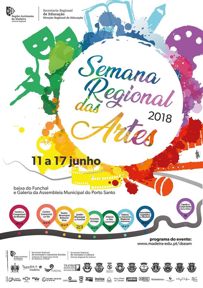 Semana Regional das Artes de 11 a 17 de junho