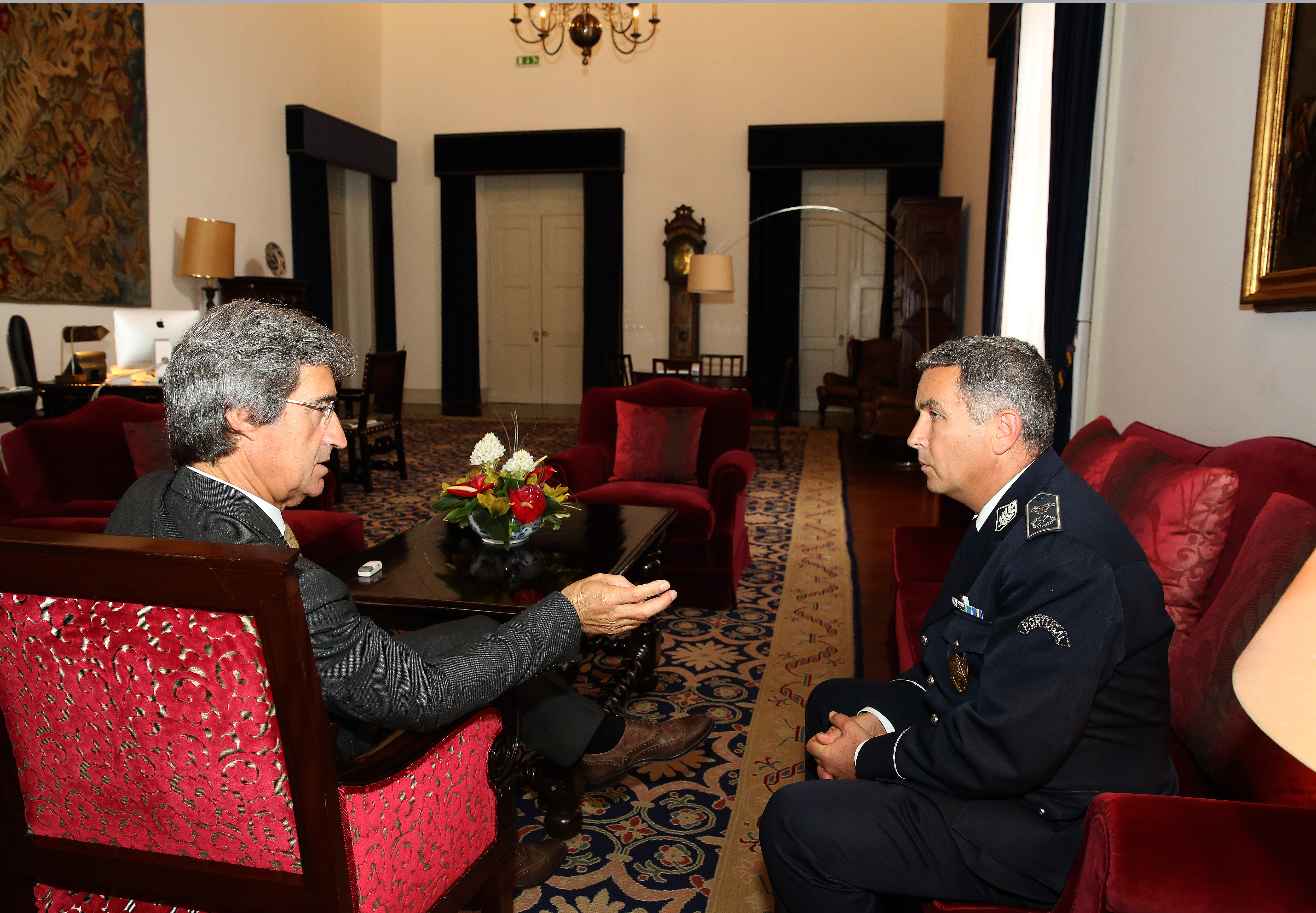 Presidente da Assembleia recebeu novo comandante da PSP na Madeira