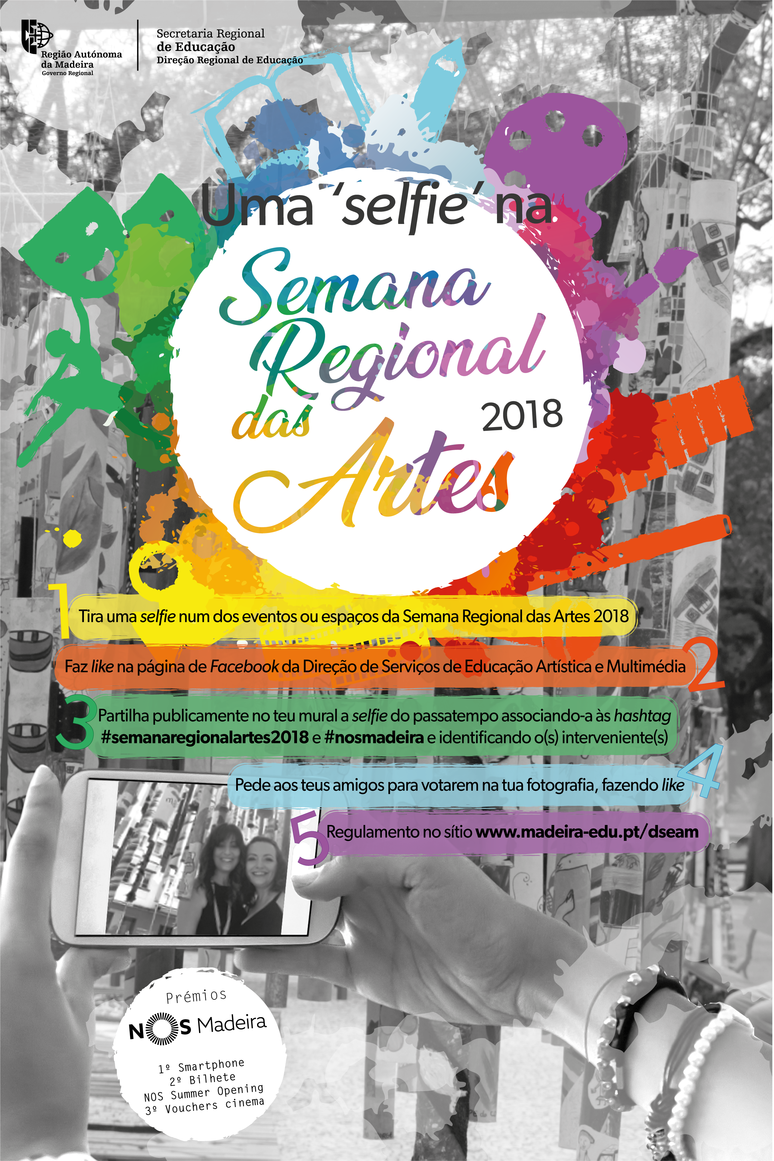 Concurso incentiva a “selfies” na Semana Regional das Artes