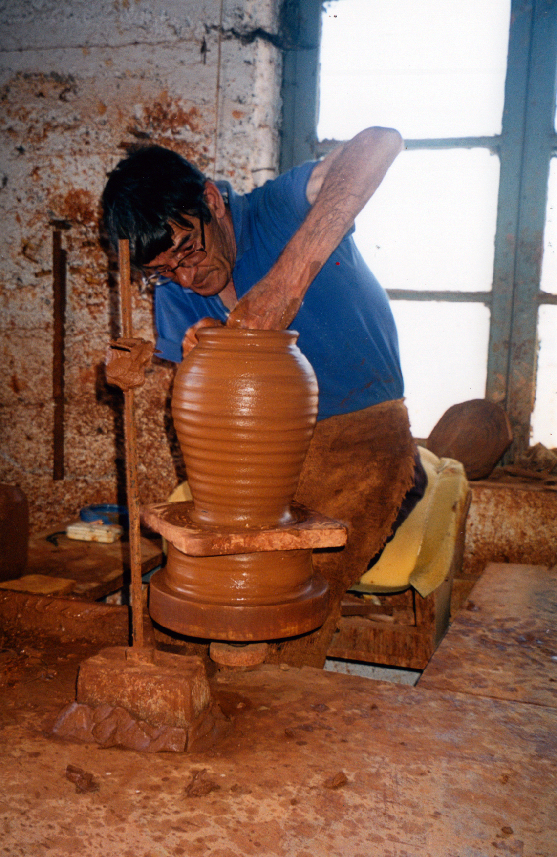 Artefactos da antiga olaria do Lazareto no Museu Etnográfico