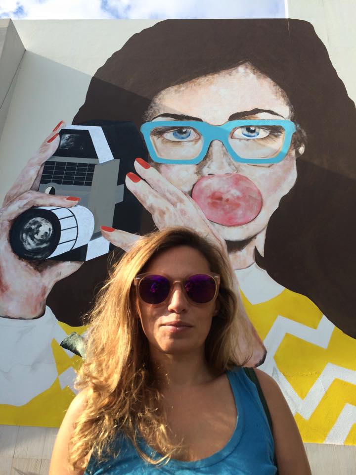 Está pronto o mural ‘Zapruder’ de Bárbara Gil Pereira