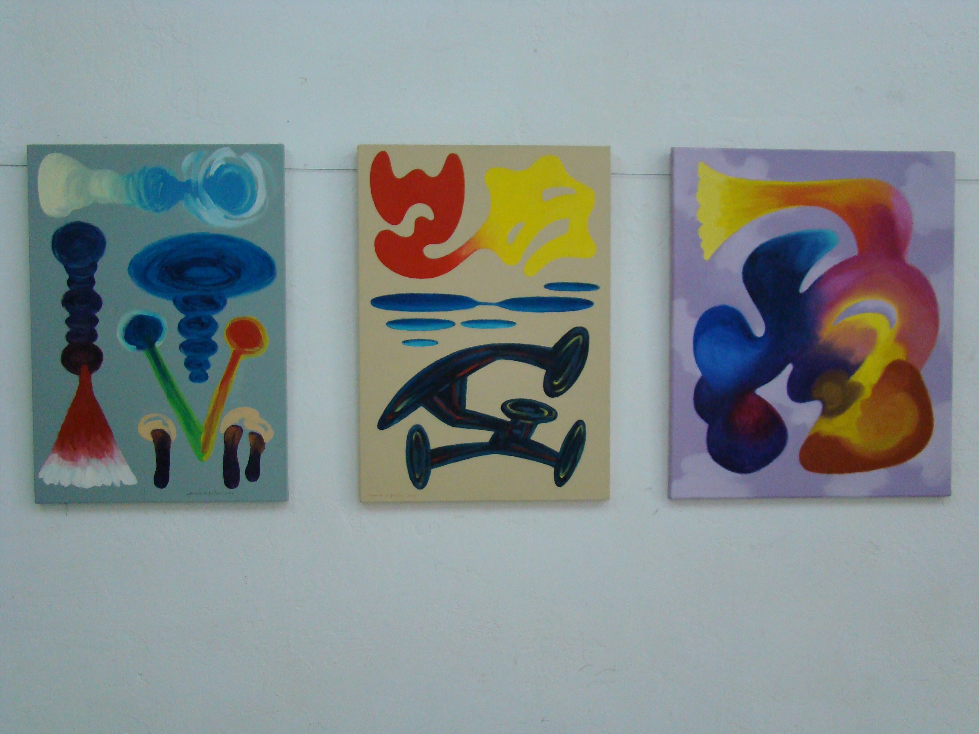 Exposição de desenho e pintura de Eduardo Freitas
