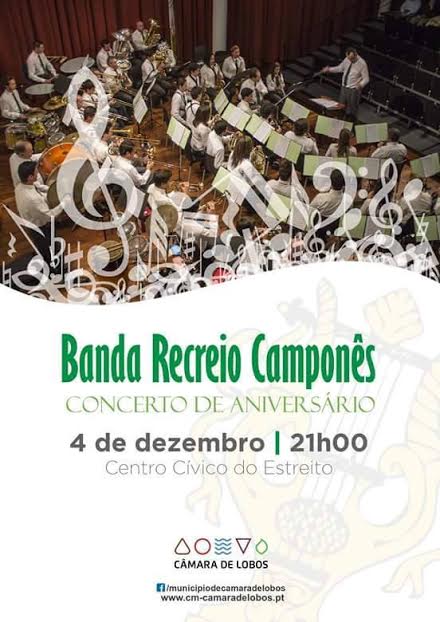 Banda Recreio Camponês faz 105 anos com concerto no Estreito de Câmara de Lobos
