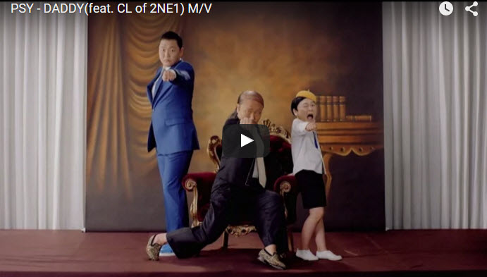 PSY – DADDY(feat. CL of 2NE1) M/V