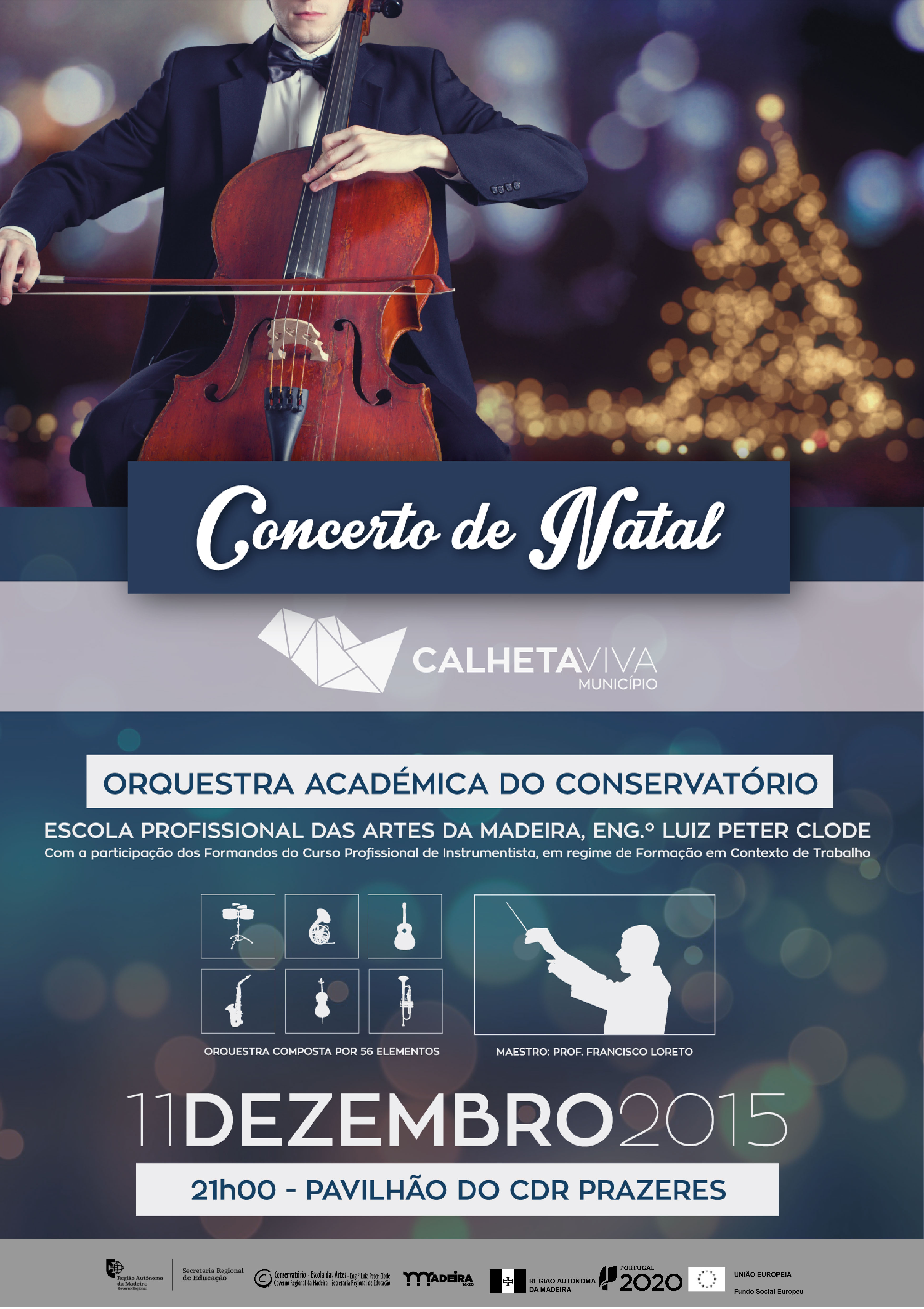 Orquestra Académica do CEPAM actua nos Prazeres