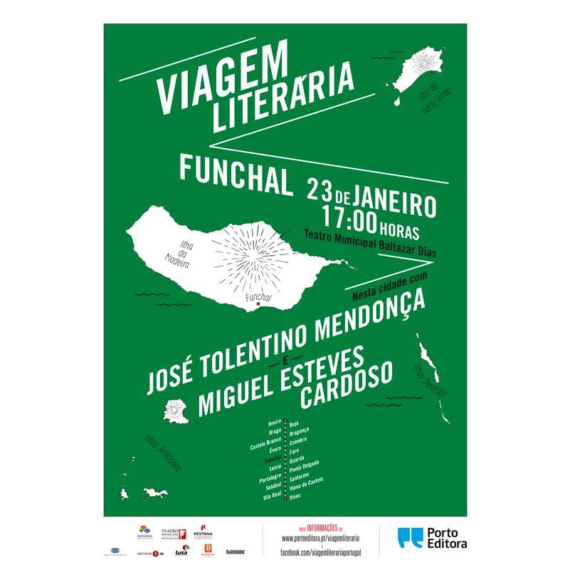 Miguel Esteves Cardoso e Tolentino Mendonça no Teatro Baltazar Dias