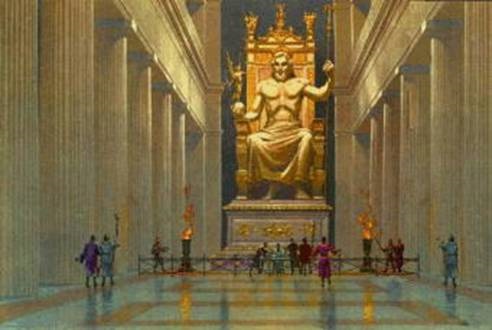 As 7 Maravilhas do Mundo Antigo: a Estátua de Zeus em Olímpia