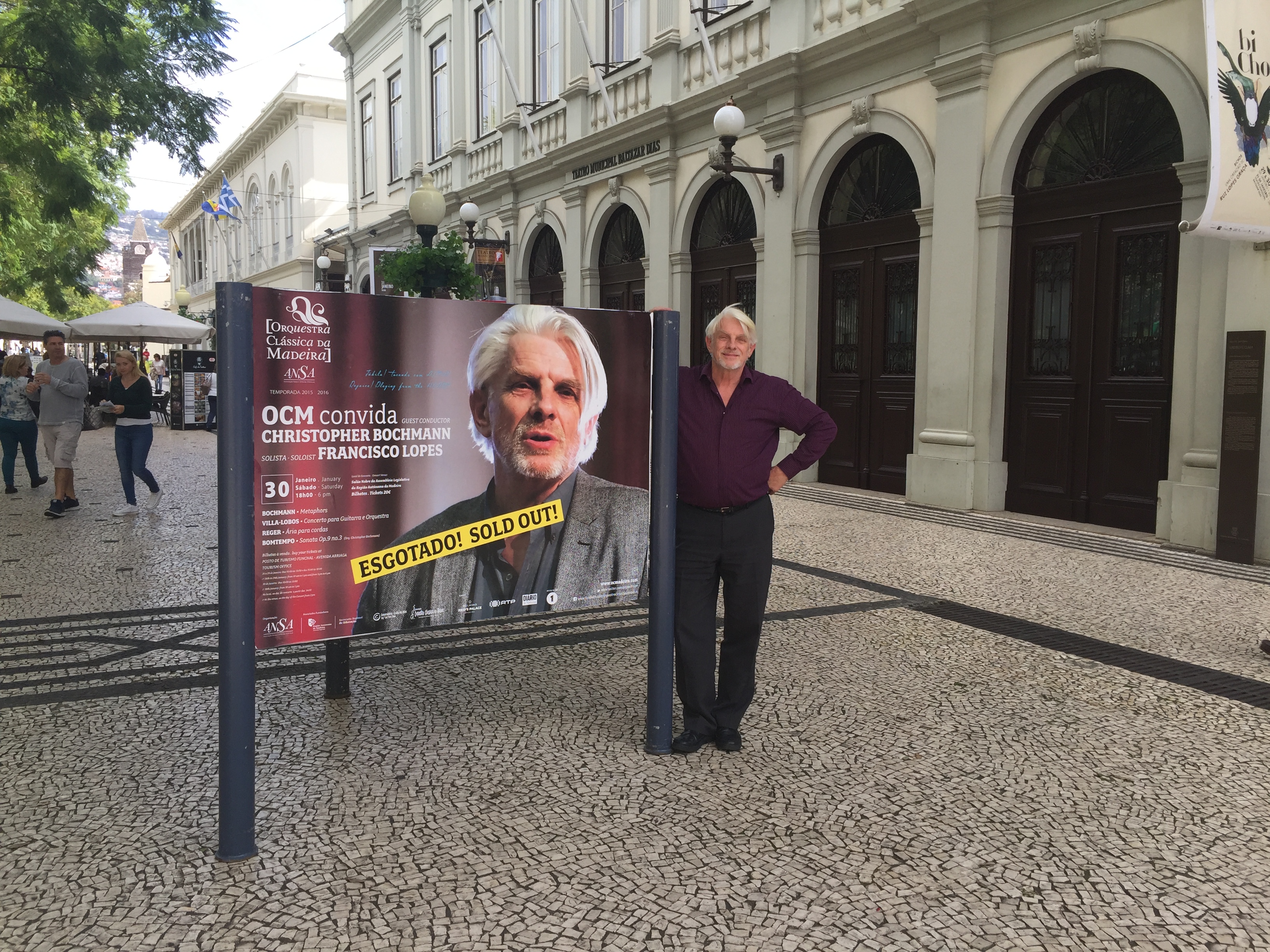 Concerto com Christopher Bochmann já esgotado