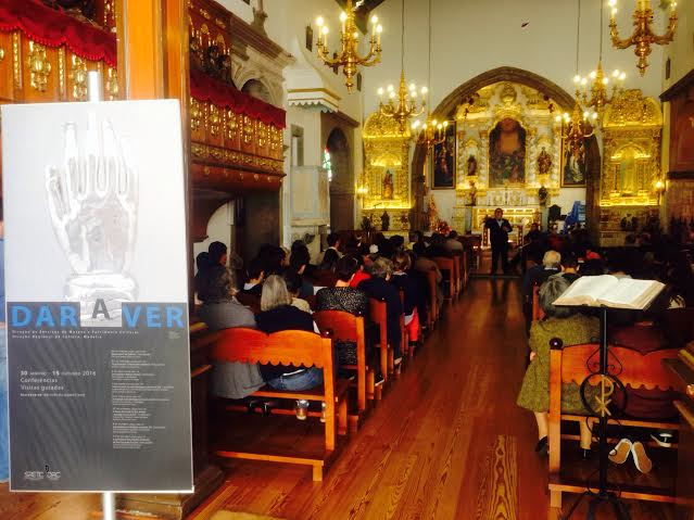 Projecto ‘Dar a ver’ deu-se hoje a conhecer na igreja matriz da Calheta