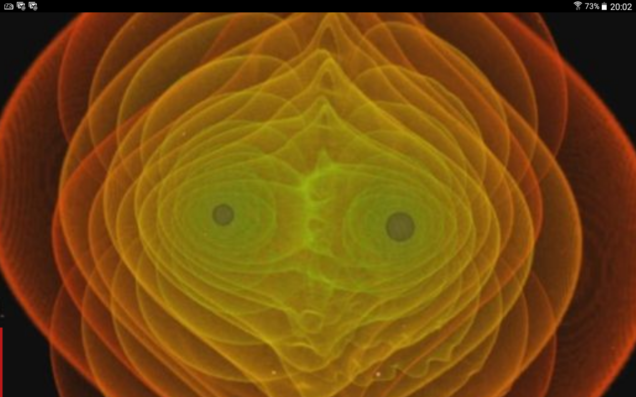 Ondas gravitacionais de Einstein “vistas” de buracos negros