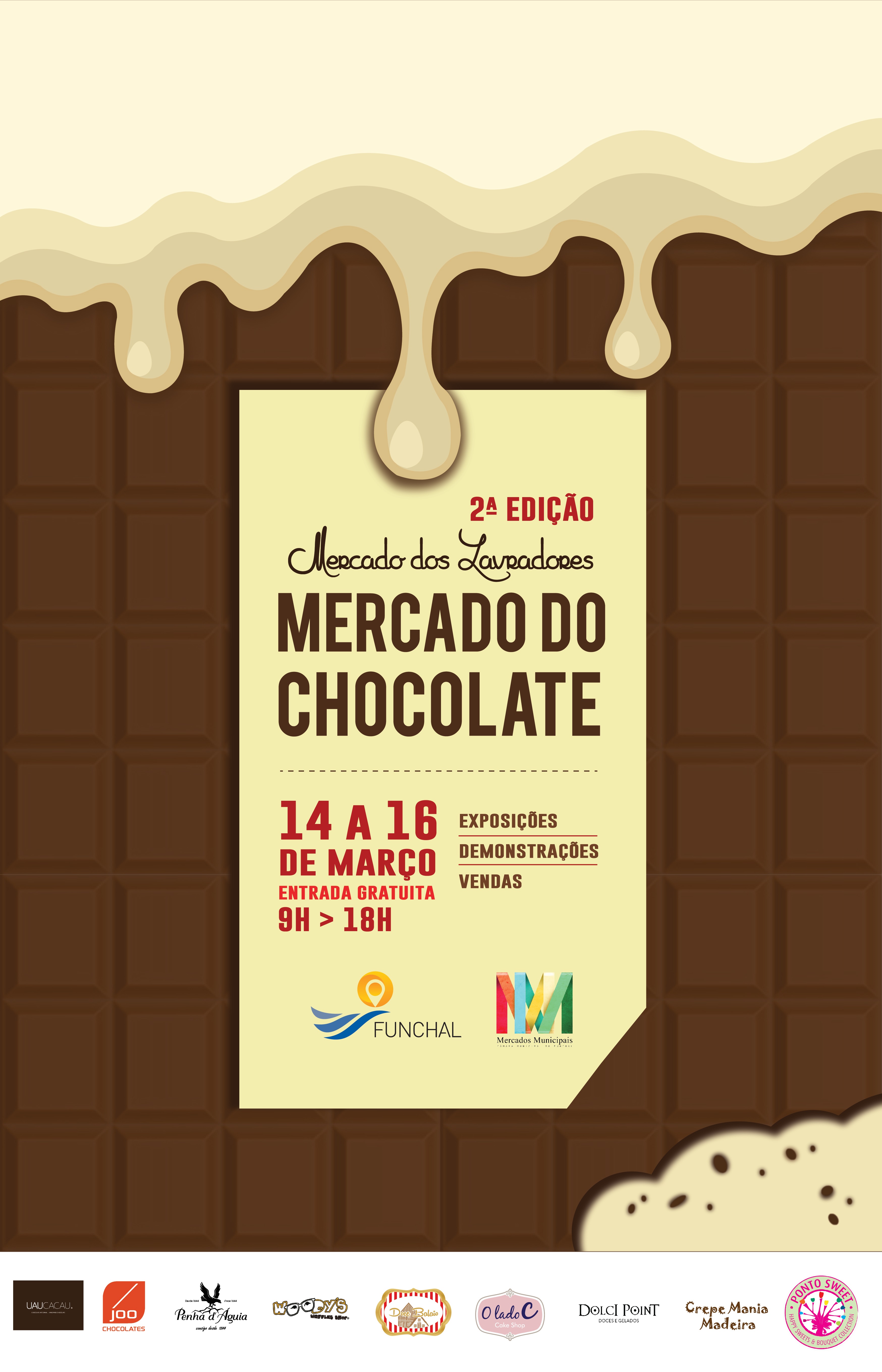 Mercado do Chocolate nos Lavradores recebe amanhã visita de Paulo Cafôfo
