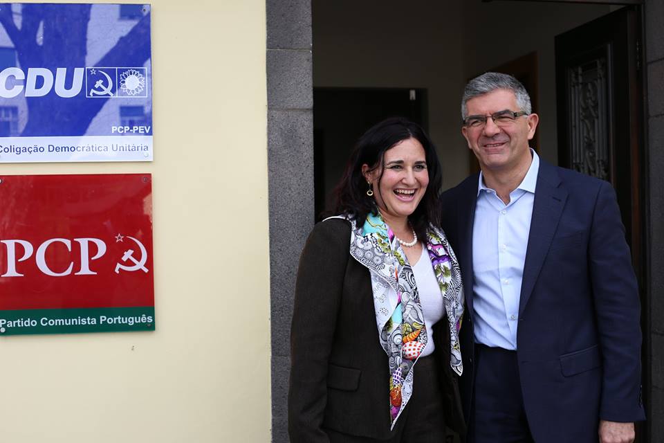 Embaixadora de Cuba foi à sede do PCP-Madeira