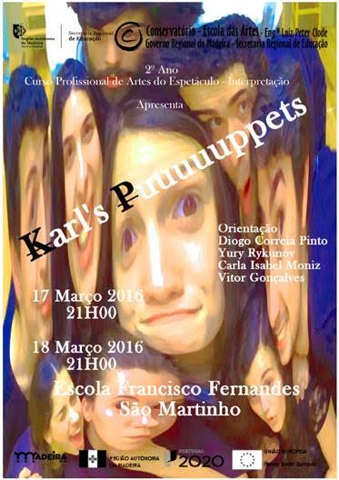 “Karl’s Puppets” na Escola Profissional de São Martinho