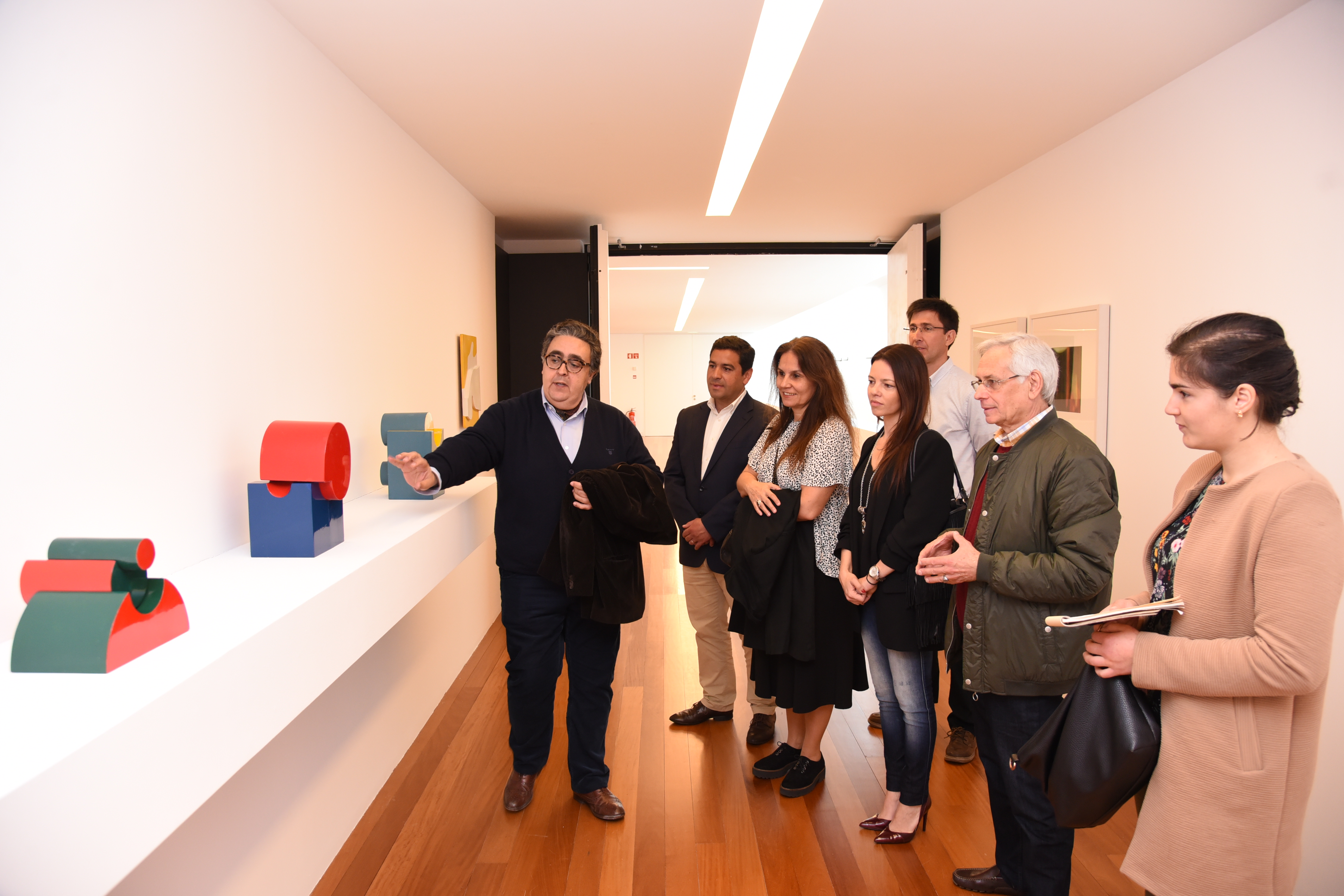 Deputados do PSD visitaram Mudas-Museu de Arte Contemporânea