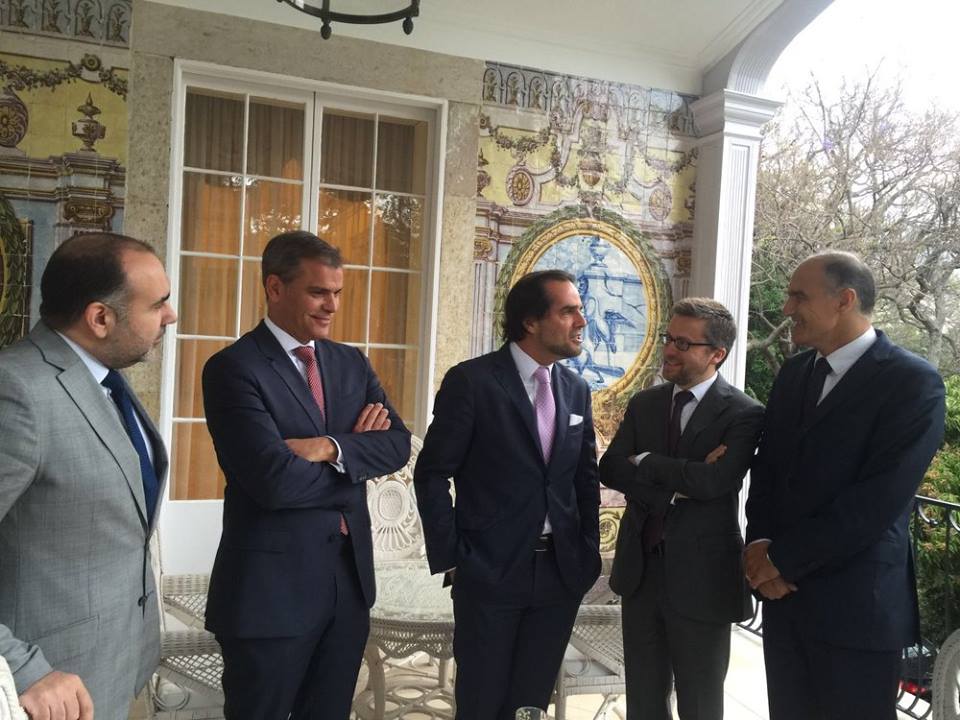 Carlos Moedas na Quinta Vigia
