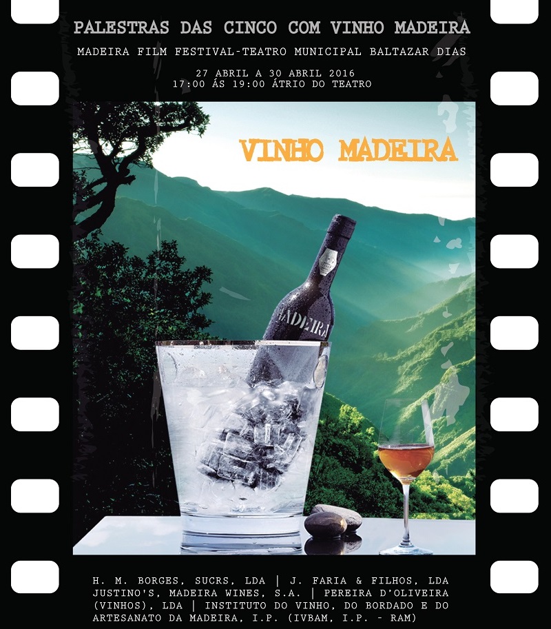 Vinho Madeira marca presença no Madeira Film Festival