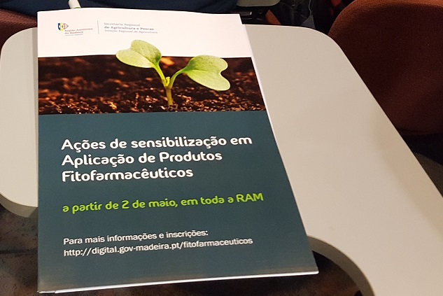 Ação de Sensibilização em Aplicação de Produtos Fitofarmacêuticos para agricultores