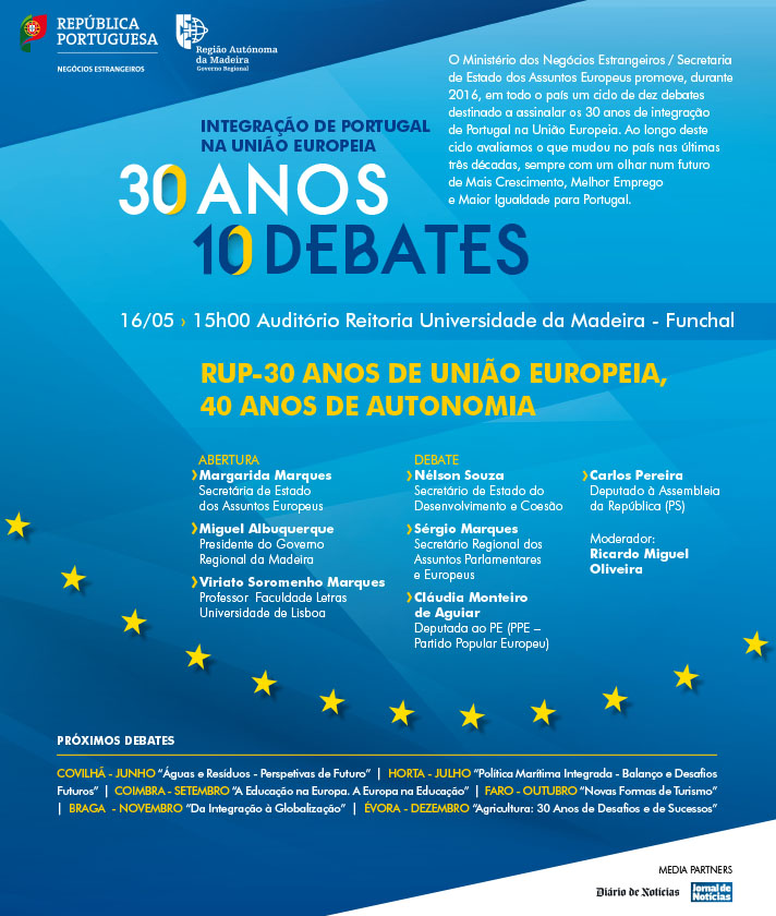 RUP-30 Anos de União Europeia, 40 Anos de Autonomia