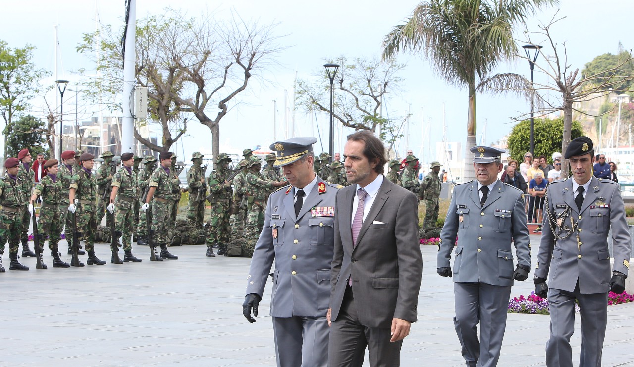 Zona Militar da Madeira assinala aniversário na Praça do Povo