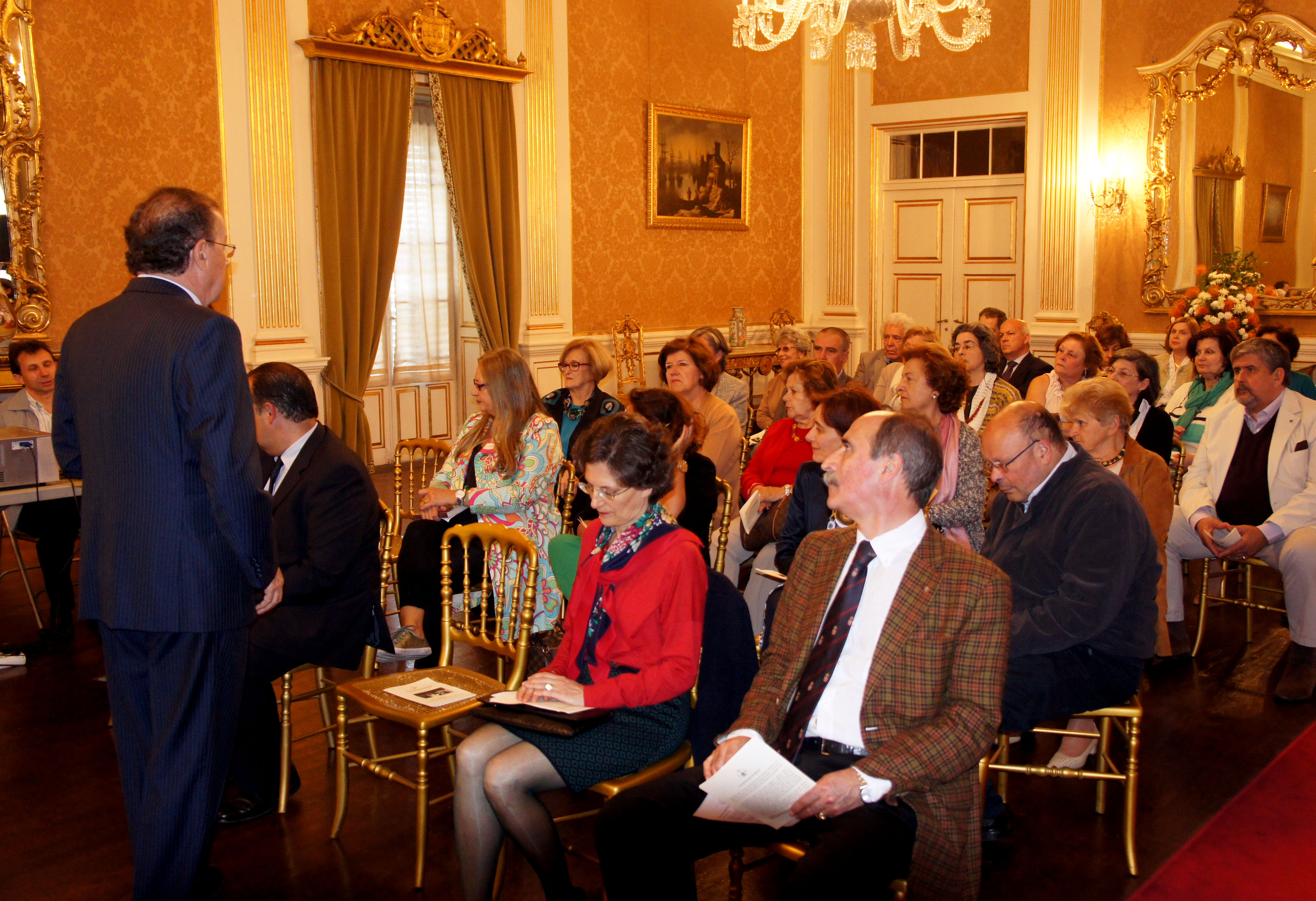 Conferência, visitas e outras actividades no Palácio de São Lourenço