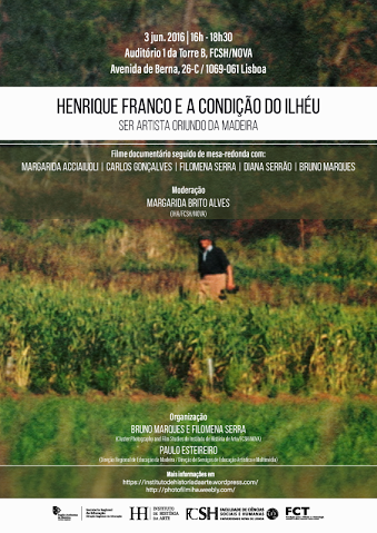 Documentário sobre Henrique Franco exibido em Lisboa a 3 de Junho