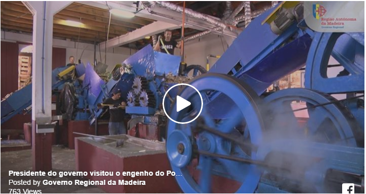 Engenho do Porto da Cruz recebe visita do Presidente do Governo