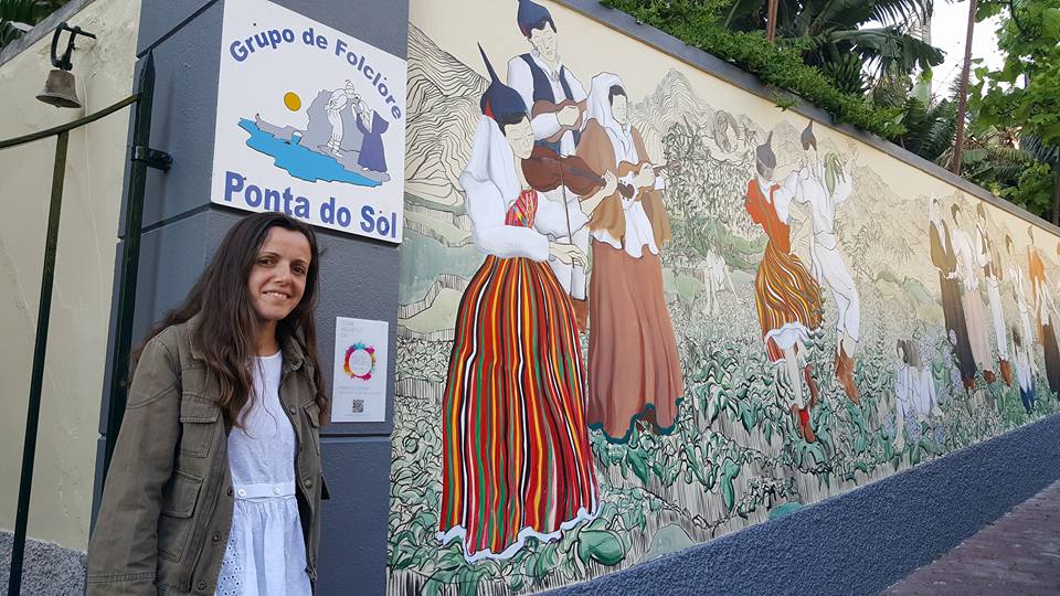 Arte urbana agita centro histórico da Ponta do Sol