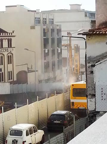 ‘Nós Cidadãos’ denuncia poluição sonora e atmosférica nas obras das ribeiras