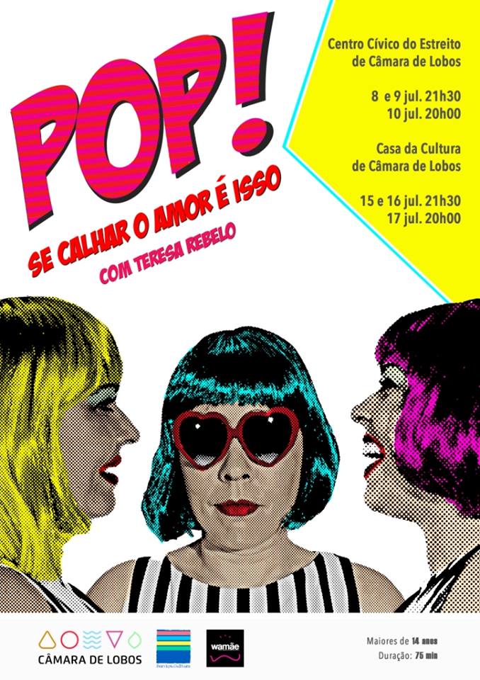 Comédia “POP! Se calhar o amor é isso” estreia este fim-de-semana