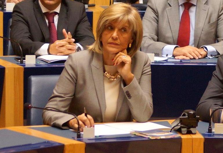Isabel Torres na sessão solene da Associação de Hotéis Rurais