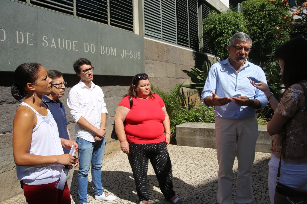 PCP critica condições do Centro de Saúde do Bom Jesus