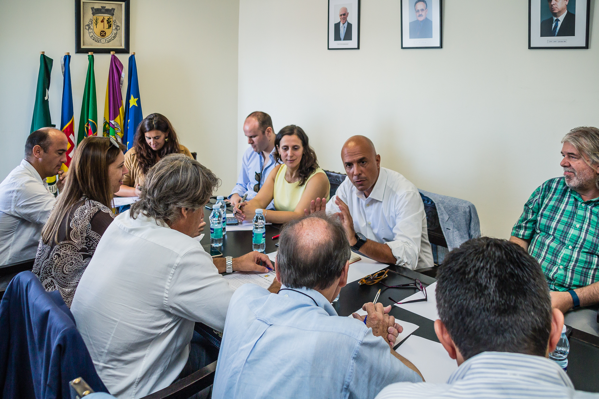 Executivo da CMF reuniu com a Junta de Freguesia de São Roque