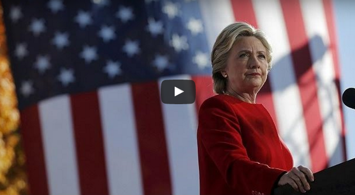 EUA: Hillary Clinton joga a carta da unidade do país – null (vídeo)