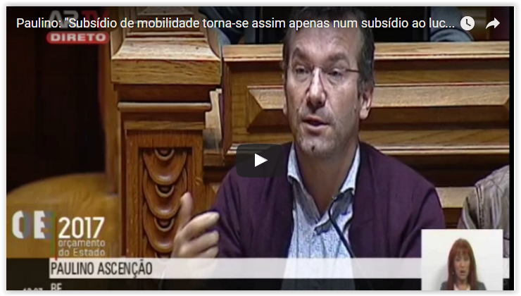 Paulino Ascenção: “Subsídio de Mobilidade é apenas um subsídio ao lucro da TAP”
