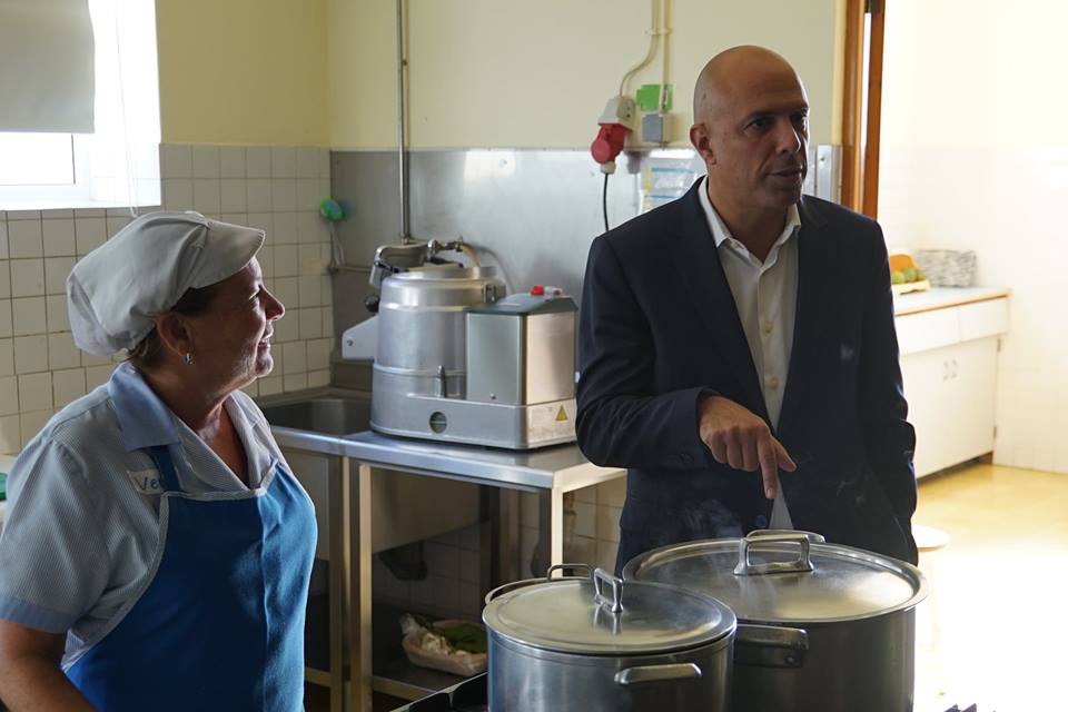 O cozinhado está ao lume!
