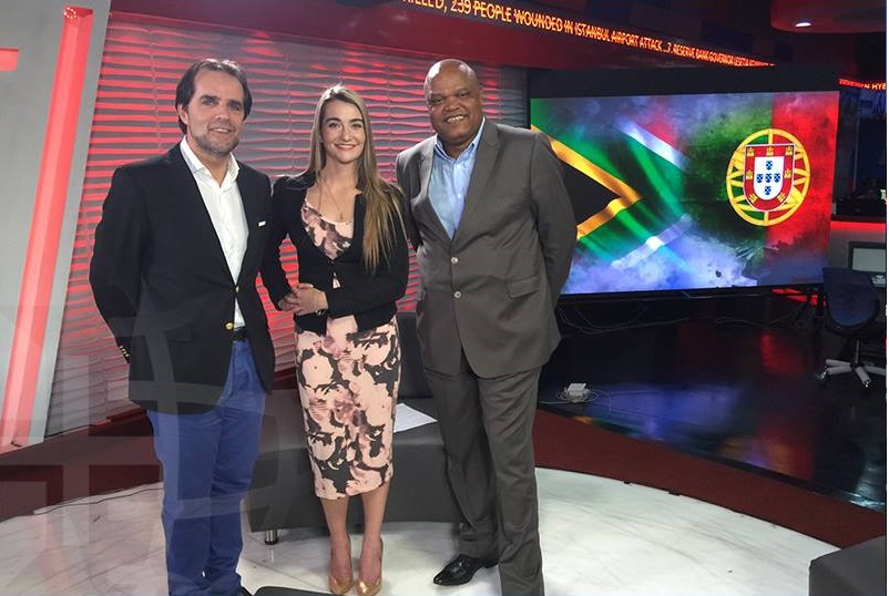 Veja o que anda a fazer Miguel Albuquerque na África do Sul