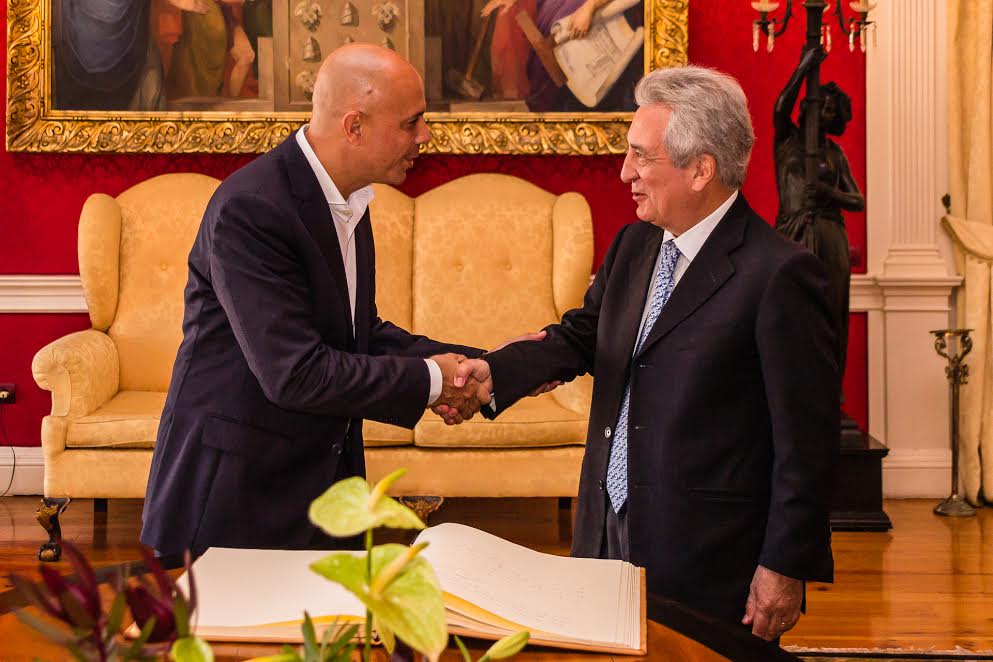 Paulo Cafôfo recebeu Embaixador italiano em Portugal