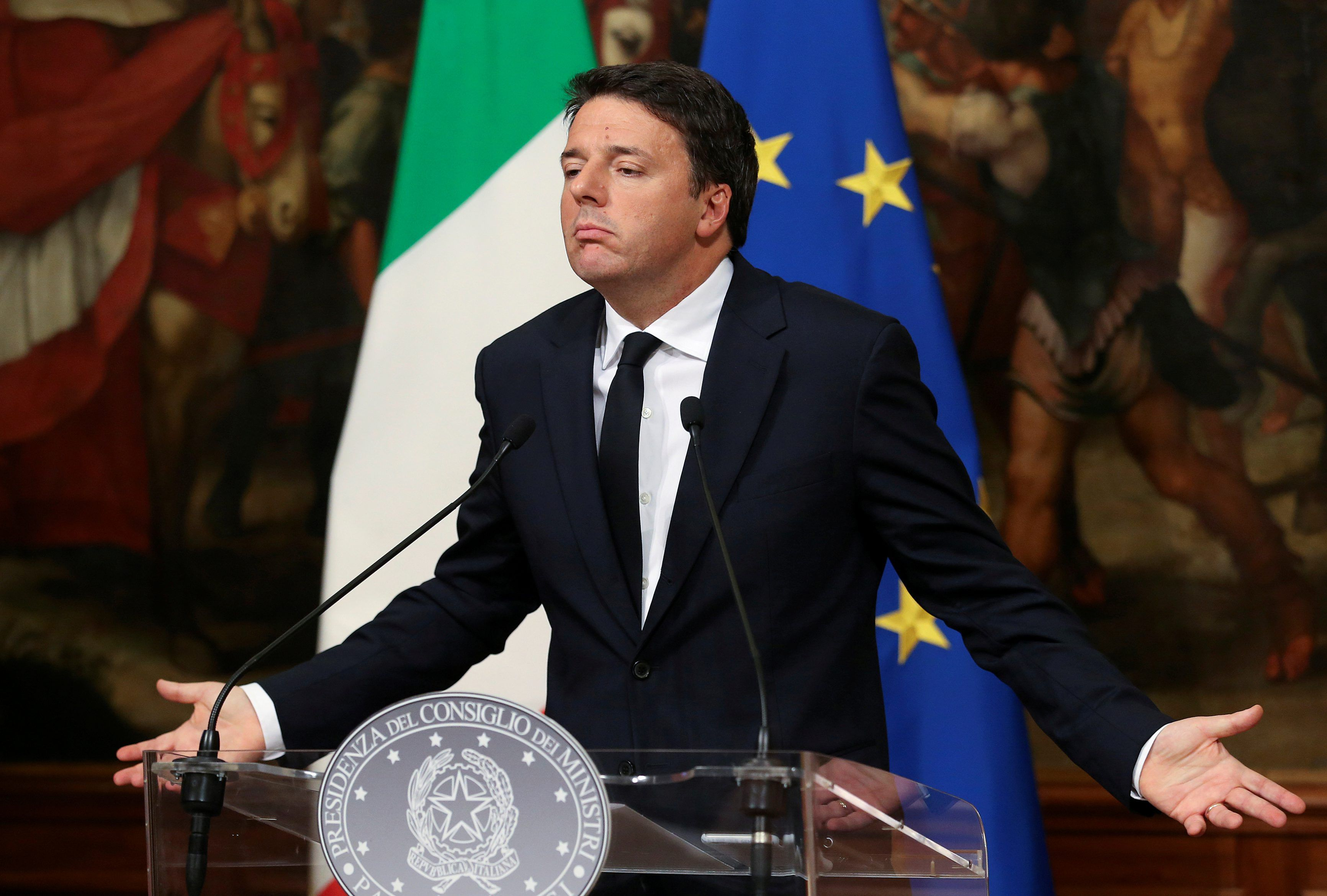 Primeiro ministro italiano demite-se após ‘não’ referendário à reforma constitucional
