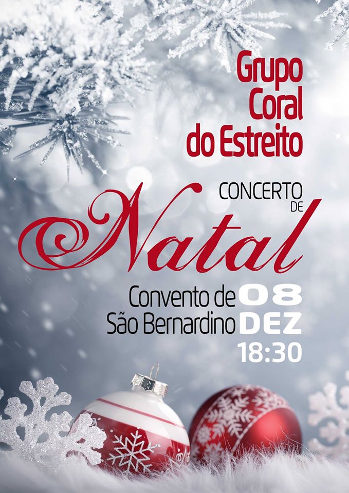 Grupo Coral do Estreito realiza Concerto de Natal no Convento de São Bernardino