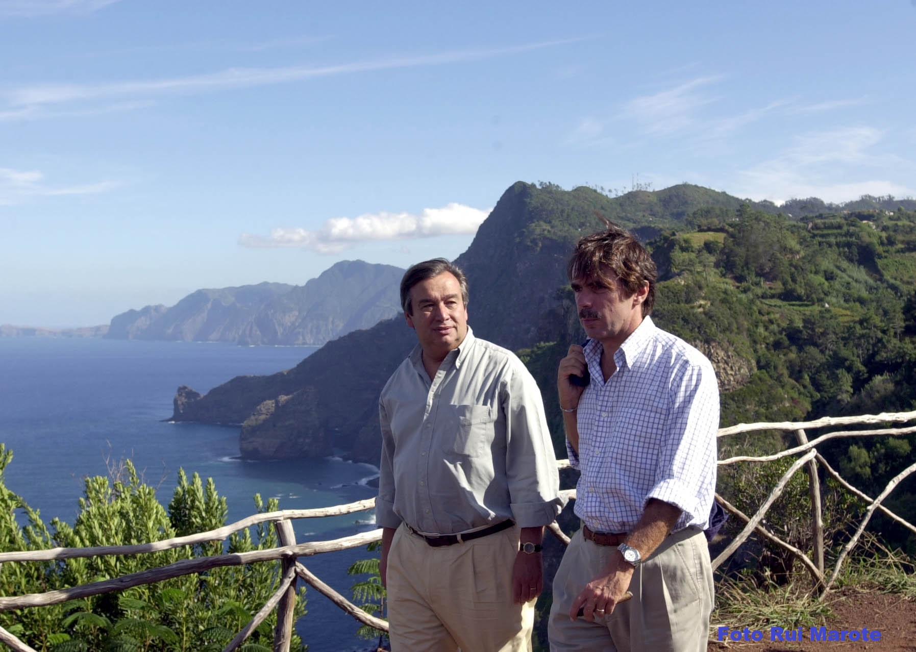 Lembra-se da cimeira ibérica Guterres/Aznar na Madeira em 2001?