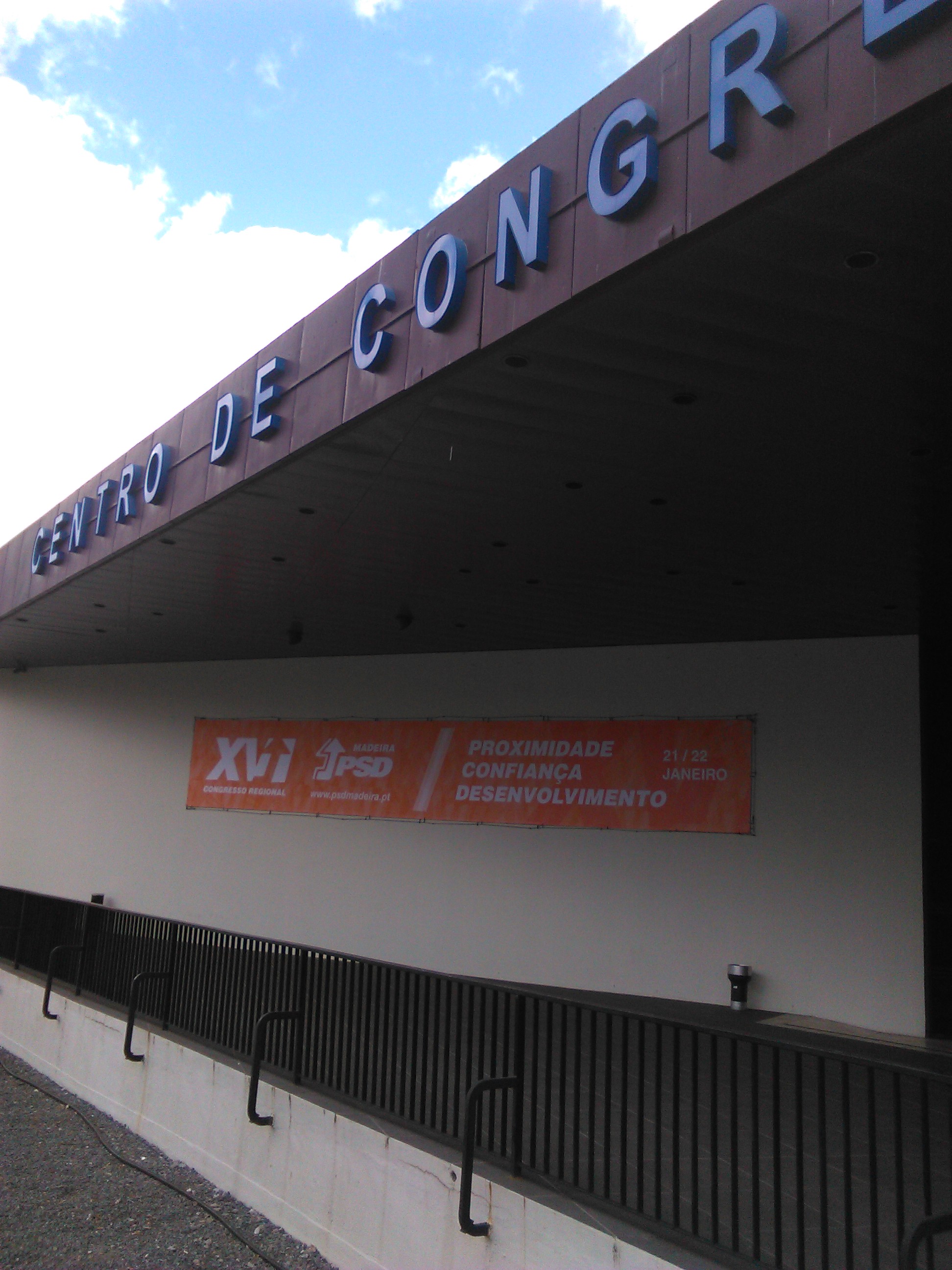 Tudo a postos no Centro de Congressos para o XVI Congresso do PSD-Madeira