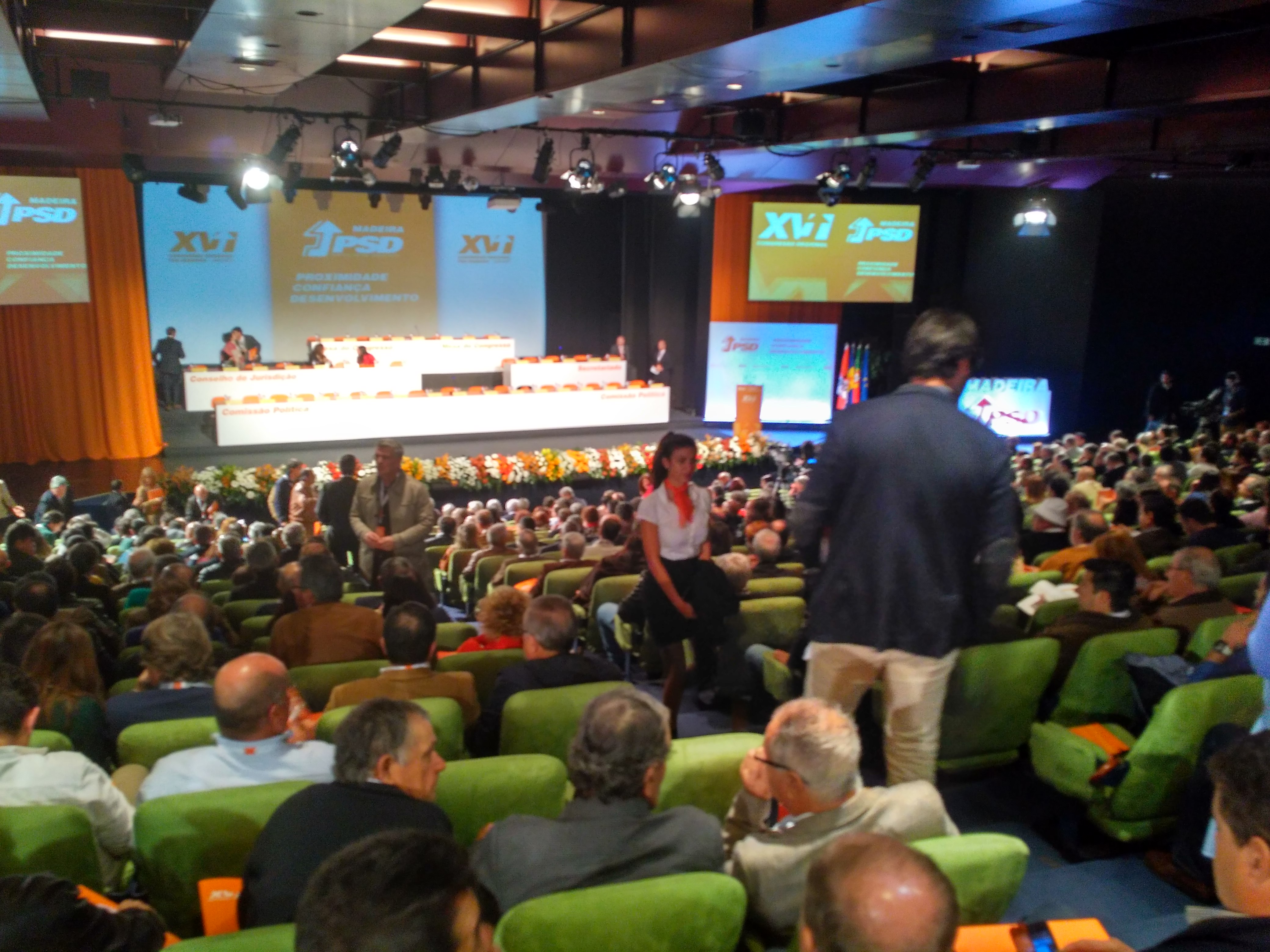 Congresso PSD-M: Passos Coelho acaba de chegar ao Casino